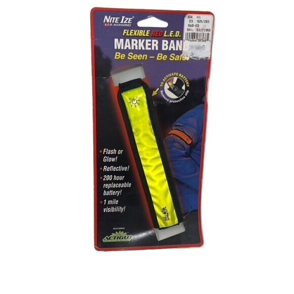 Nite Ize LED Flexible Marker Arm Band Night Sports, ER, Safety - Picture 1 of 3